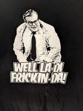 Chris Farley SNL Black Graphic Tee